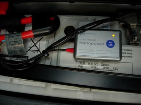 BMW530iに鉛バッテリー再生・延命装置ナノパルサーを装着したら: BMWとシェルティー2匹が居る生活